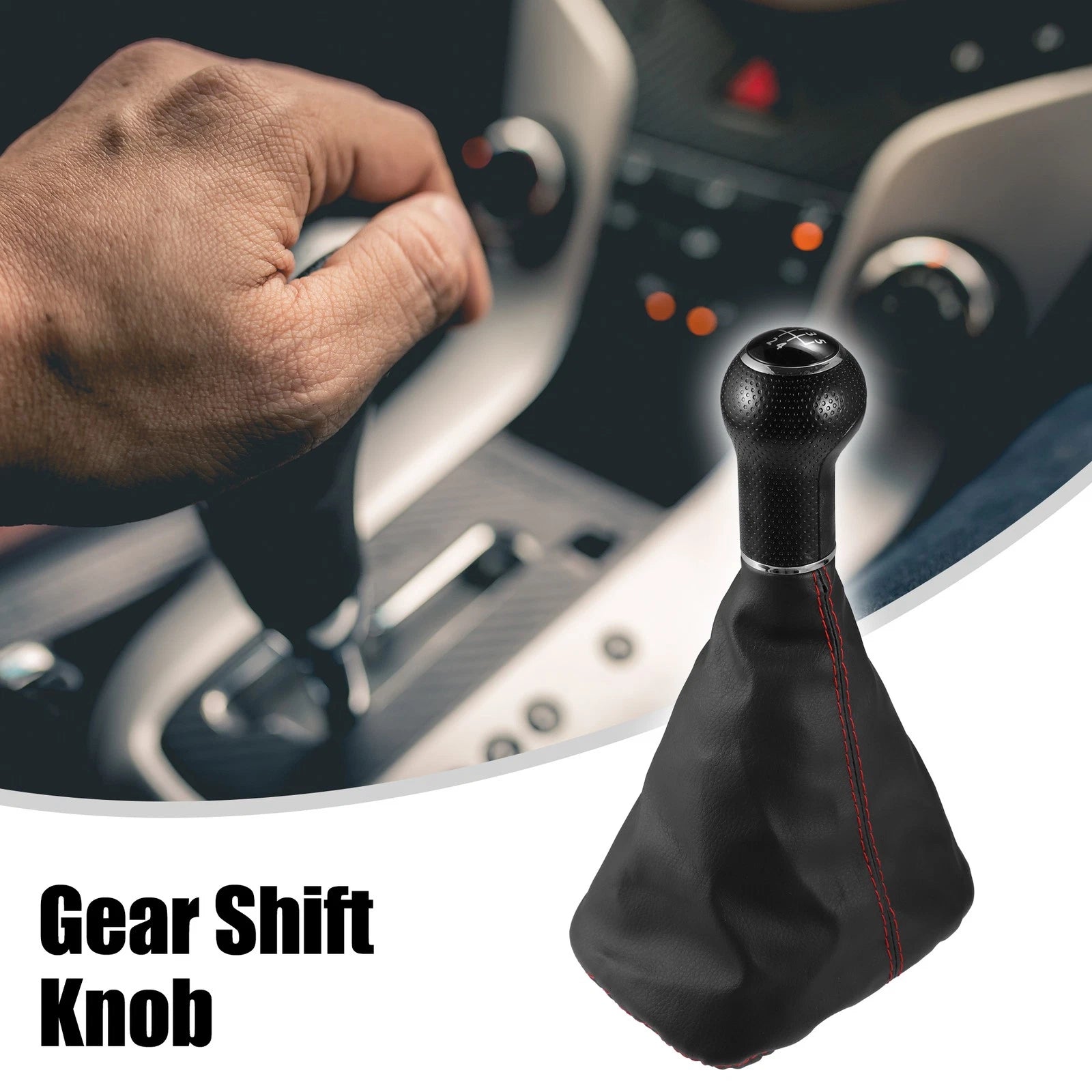 5 Speed Gear Shift Knob Boot Replacement for Volkswagen Golf 4 (1998–2006)