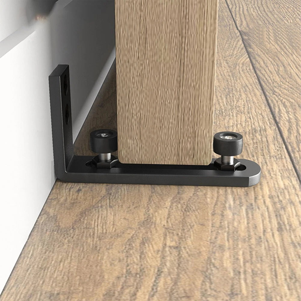 Dual Wheel Adjustable Barn Door Hardware for Smooth Functionality