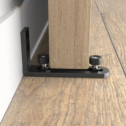 Dual Wheel Adjustable Barn Door Hardware for Smooth Functionality