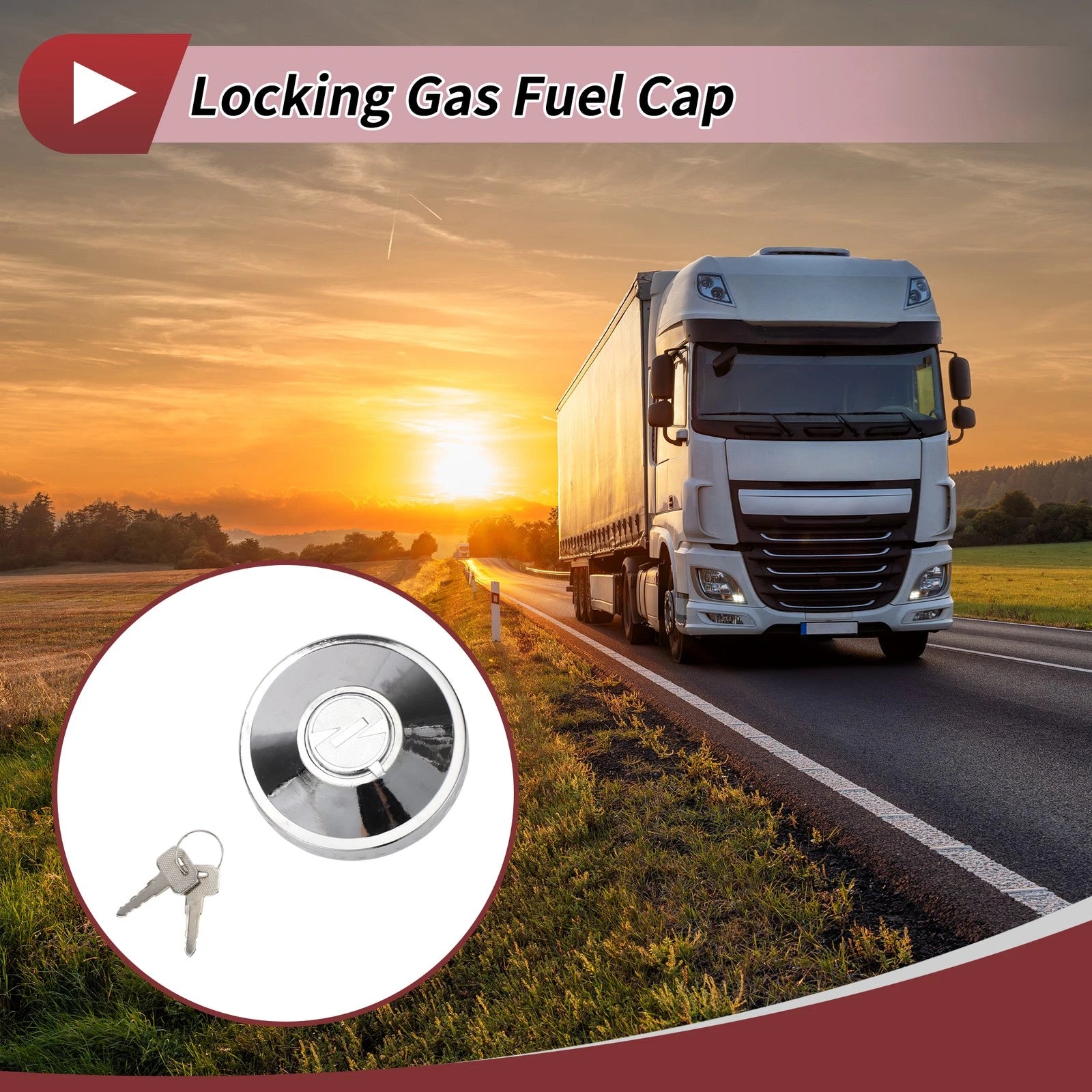 Locking Gas Cap Replacement for Mercedes-Benz LK LN2 LP MK (2000–2000)