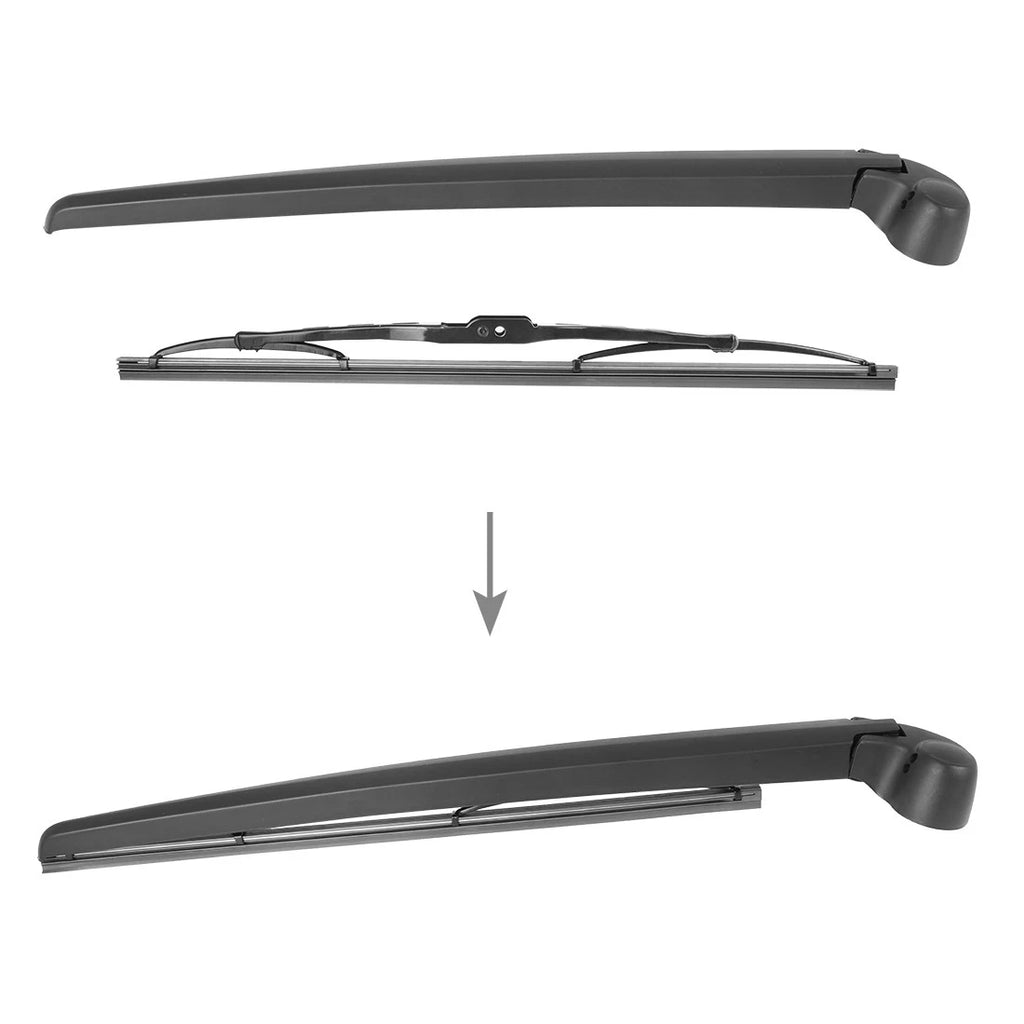 Rear Windshield Wiper Arm Set Replacement for Audi A3 (2003–2013)