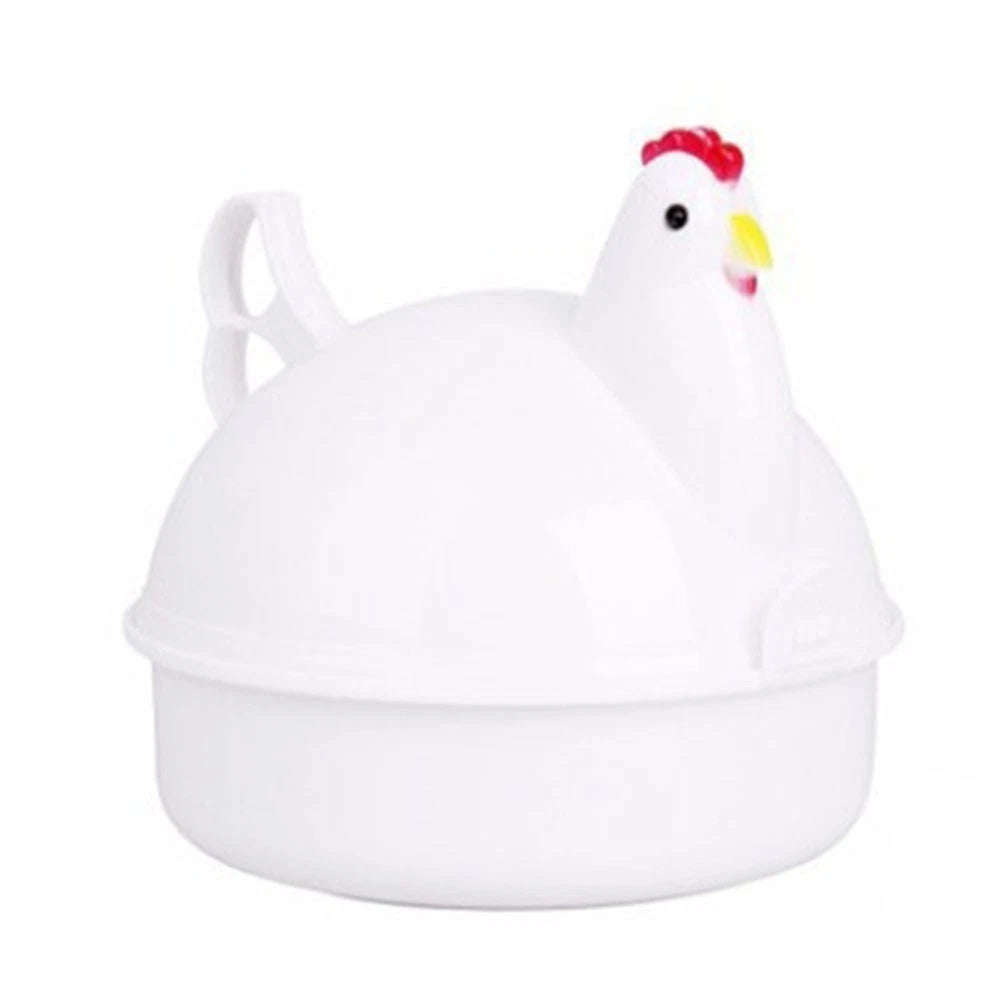 Microwave Egg Steamer for 4 Eggs with Water Collecting Tray
