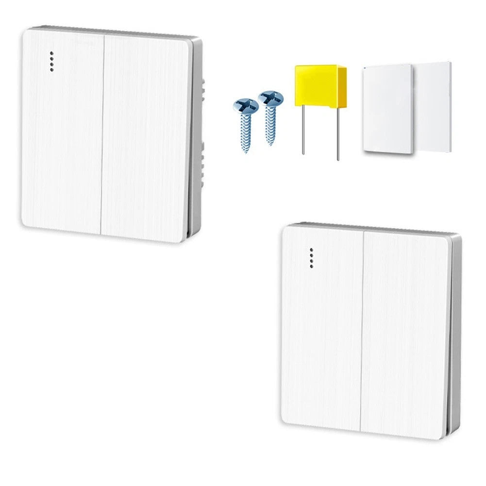Wireless Remote Control Wall Switch for Smart Lighting (110V-240V)
