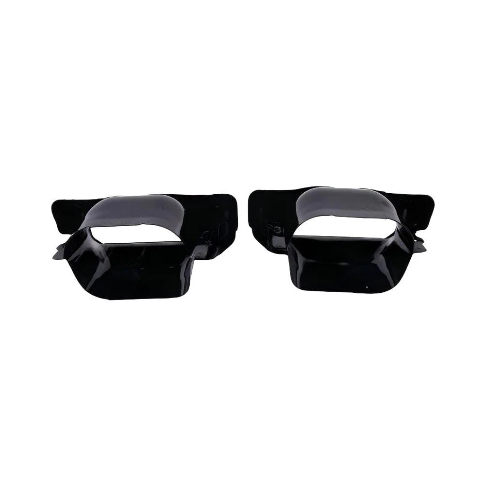Exhaust Tip Bezels for GMC Sierra 1500 (2019–2024) Black Finish