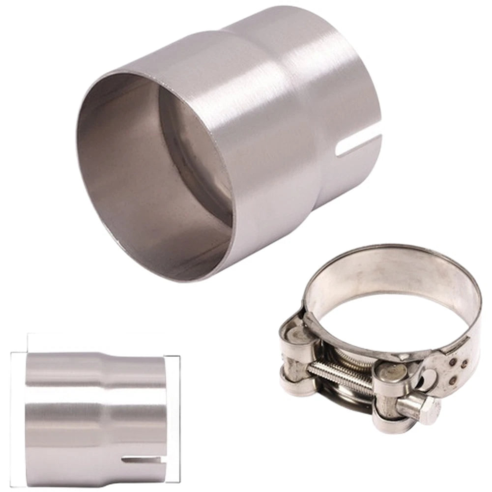 Stainless Steel Exhaust Fitting for Motorcycle 51-62mm