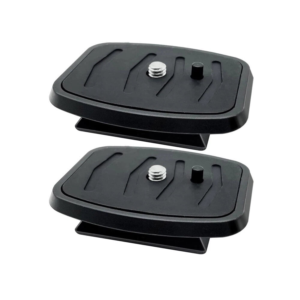 2Pcs Quick Release Plate for Tripod Screw Adapter Mount