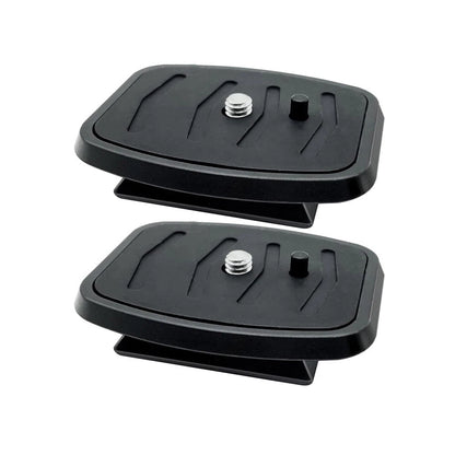 2Pcs Quick Release Plate for Tripod Screw Adapter Mount
