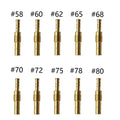10x Carburetor Slow Jets Pilot Jet N424-21 M60.75mm for PWM (#58-#80)