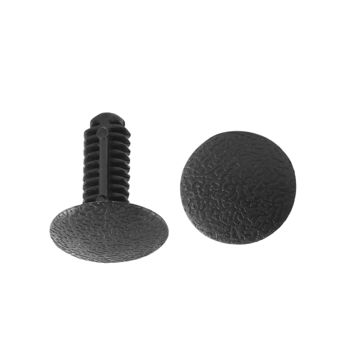22 Pcs Black Plastic Push-Type Fasteners for Ford