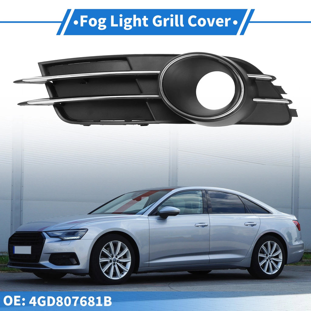 Front Left Fog Light Grill Replacement for Audi A6 C7 (2011–2014)