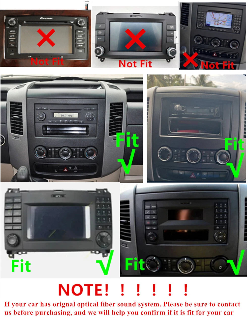 9" Android 12 Stereo Radio GPS Wifi for Mercedes Sprinter (2006–2017)