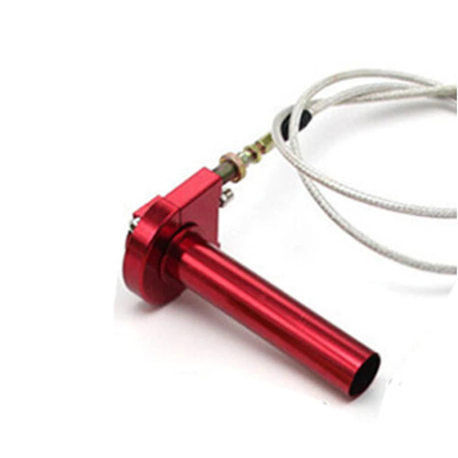 CNC 7/8'' Handlebar Turn Throttle Insert Cable for ATV Dirt Pit Bike