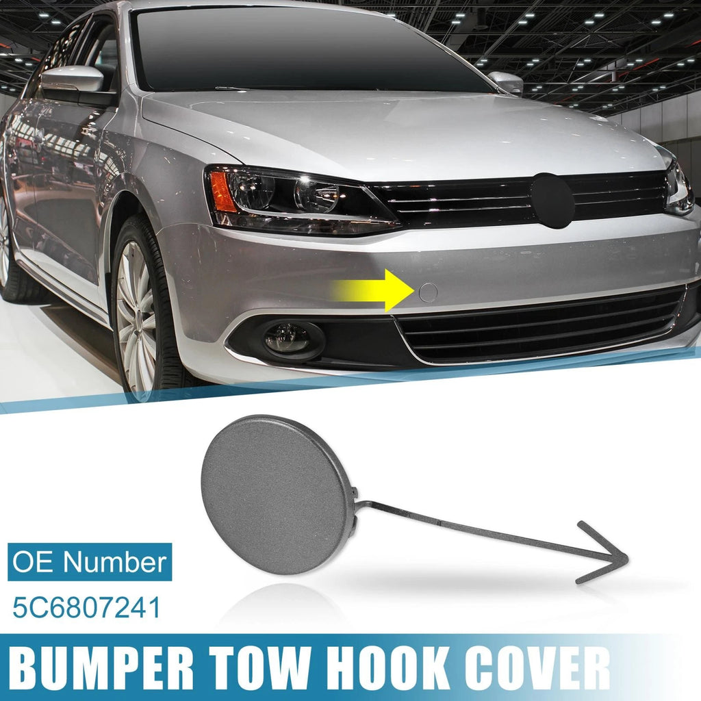 Front Bumper Tow Hook Cover Replacement for Volkswagen Jetta (2012–2014)