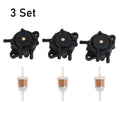 Set of 3 Fuel Pump & Filter for Briggs & Stratton KOHLER 491922 808656 24 393 16-S