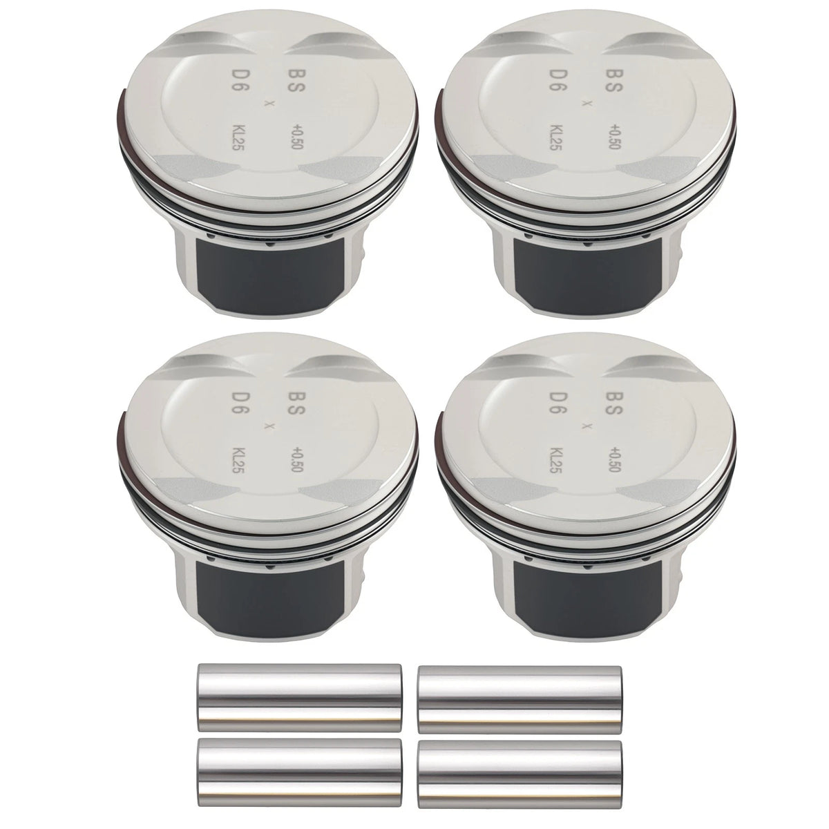 Oversize Piston & Rings Set for Hyundai Kia Accent Rio 1.6L (2012–2016)
