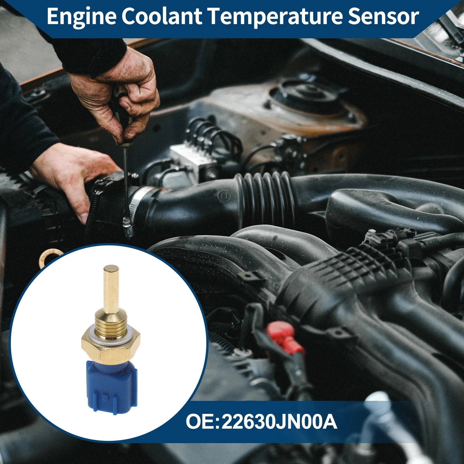 Engine Coolant Temperature Sensor No. 22630JN00A for Nissan Altima (2019–2022)