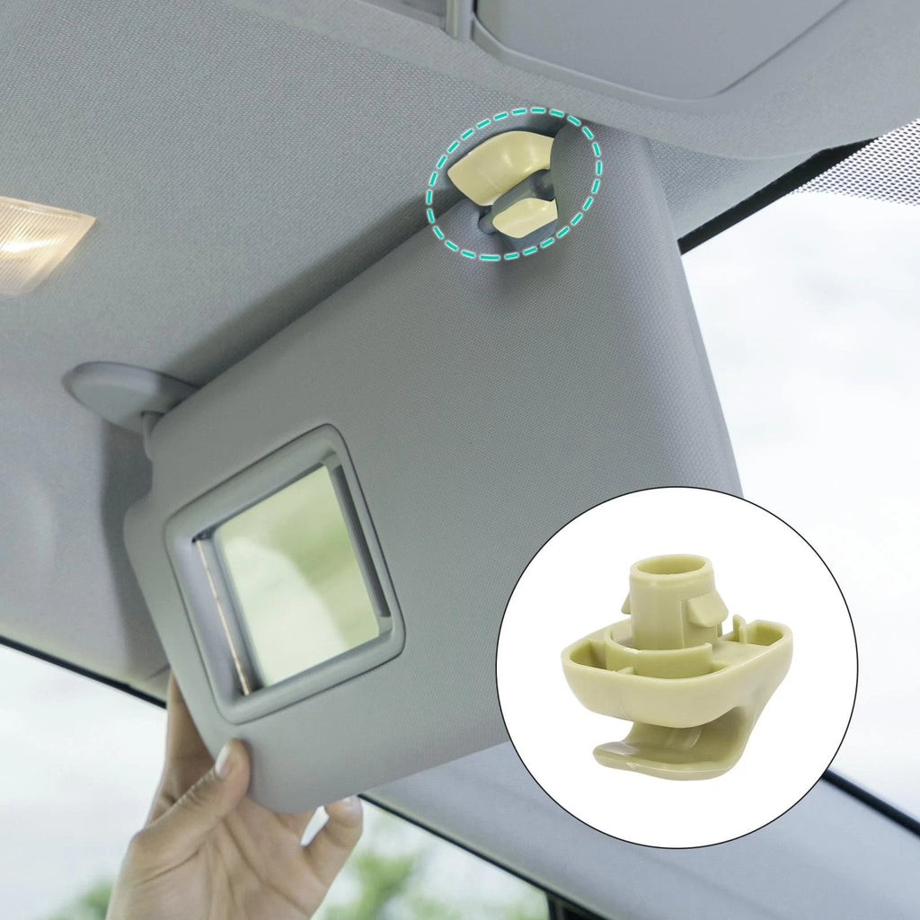 Sun Visor Hook Clip Retainer Replacement Set for Honda Civic (2000–2011)