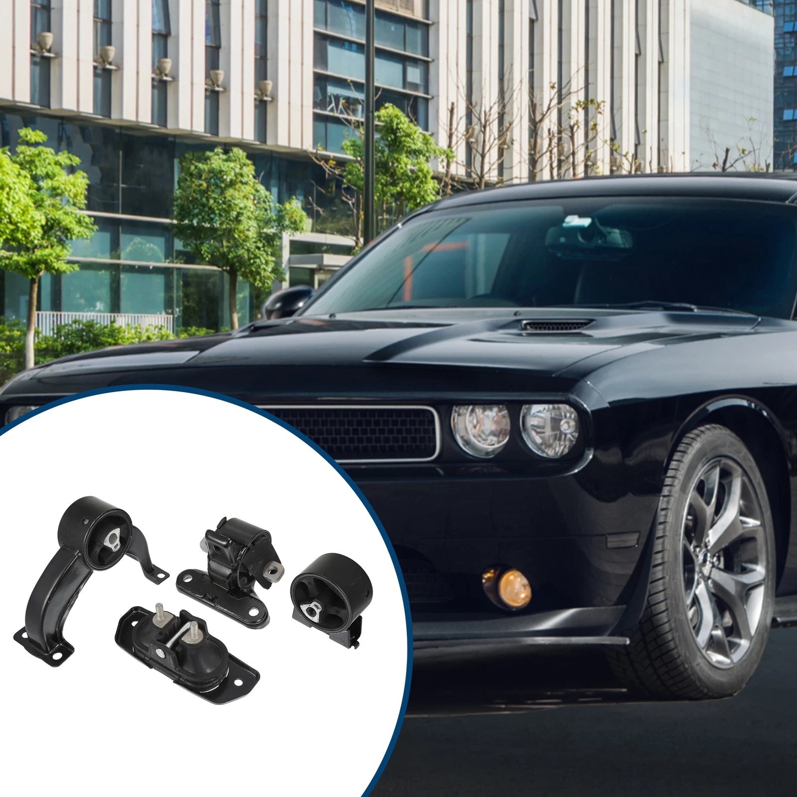 Engine Motor Trans Mount Set for Dodge Avenger 2.4L (2008–2014)