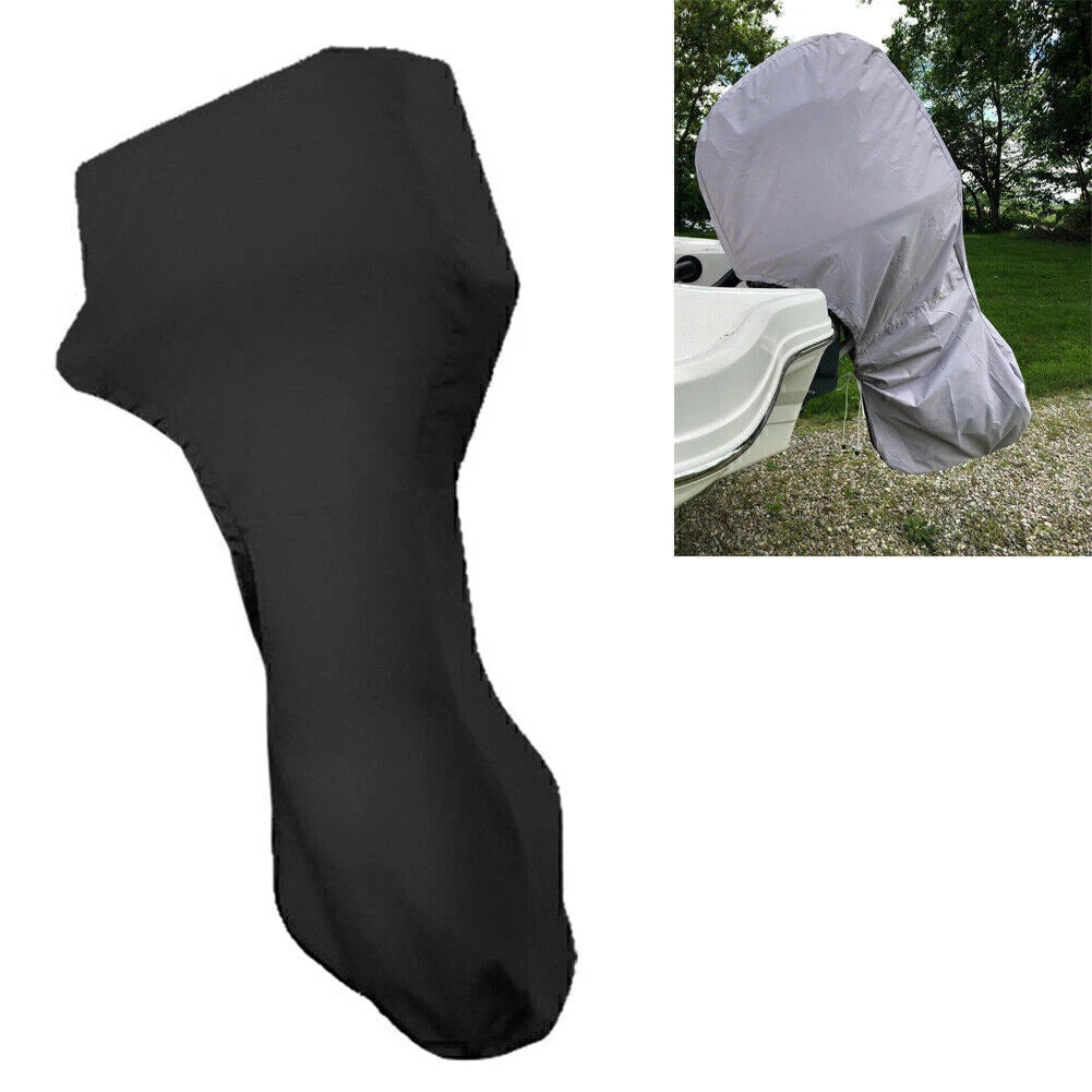 Motor Engine Full Cover for Outboard 25-30HP (Waterproof, Black)