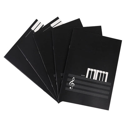 Blank Music Notebook Double-Sided Manuscript for Musicians
