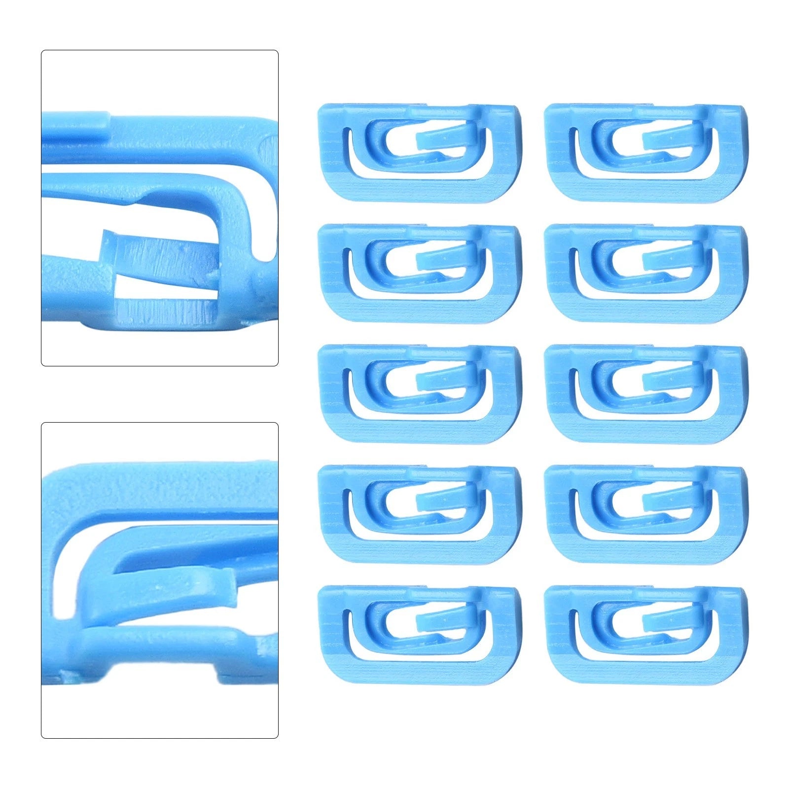 Retainer Clips for Mitsubishi Lancer (2011–2017) - Blue