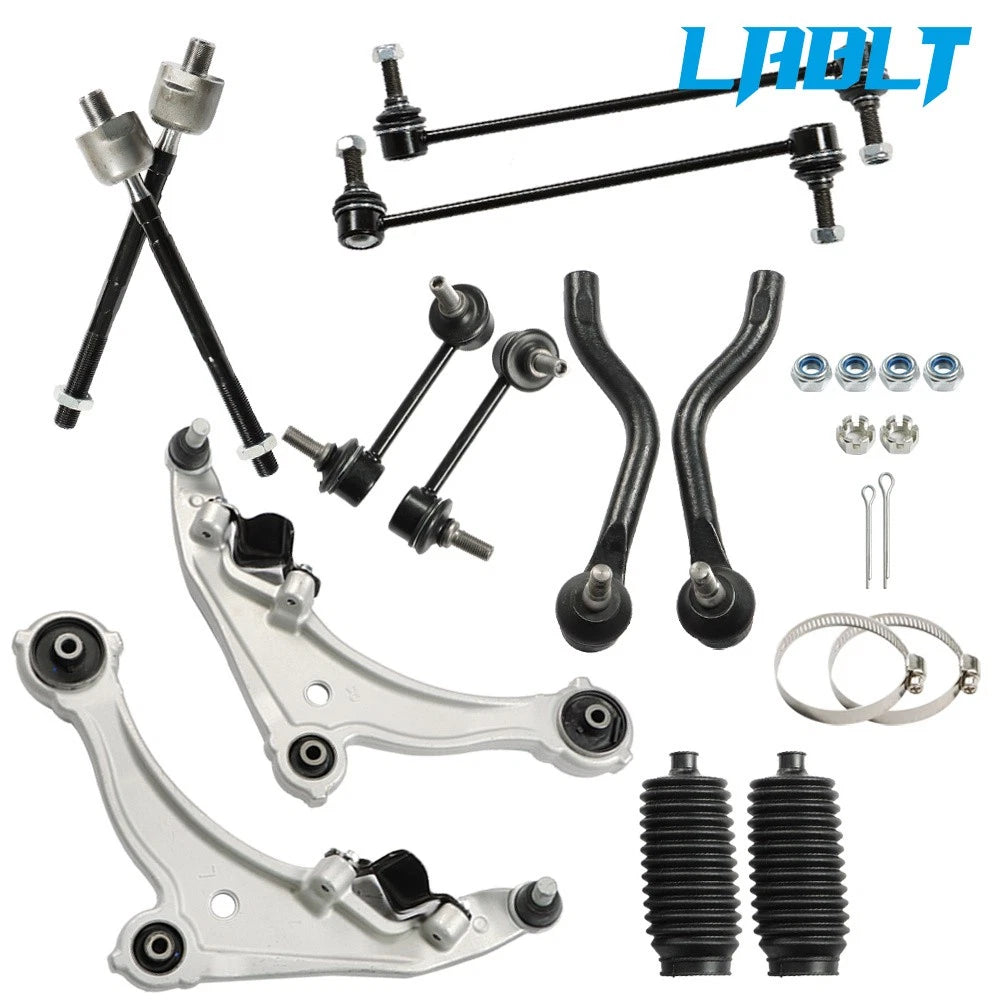 Front Lower Control Arm w/Ball Joints Tie Rod for Nissan Maxima (2009–2014)