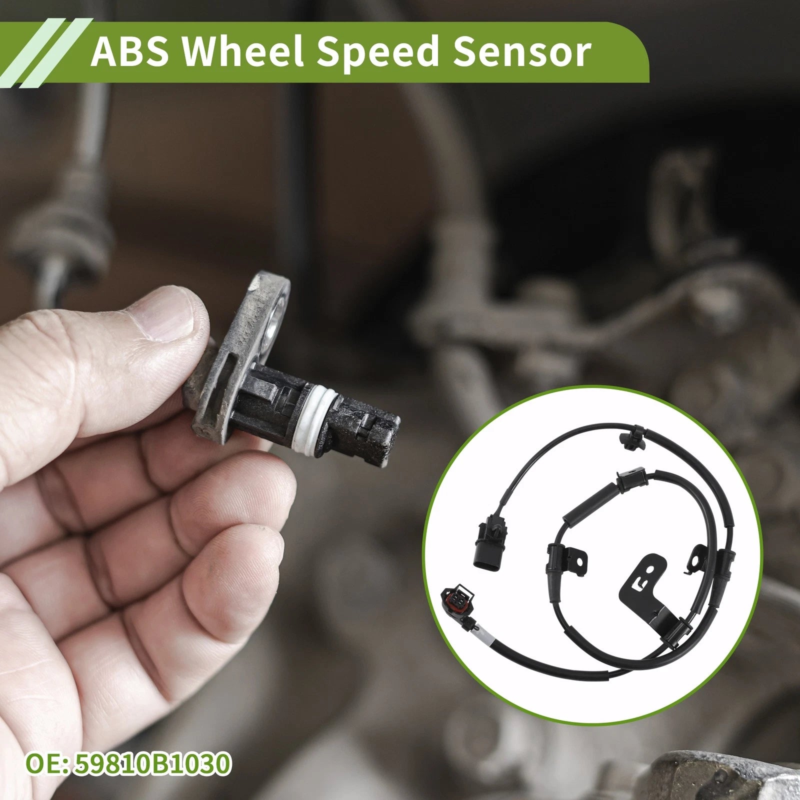ABS Wheel Speed Sensor Replacement for Hyundai Genesis G80 (2016–2020)