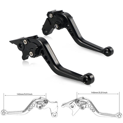 Brake & Clutch Levers Pair Aluminum Adjustable for Triumph Daytona 675 (2006–2017)