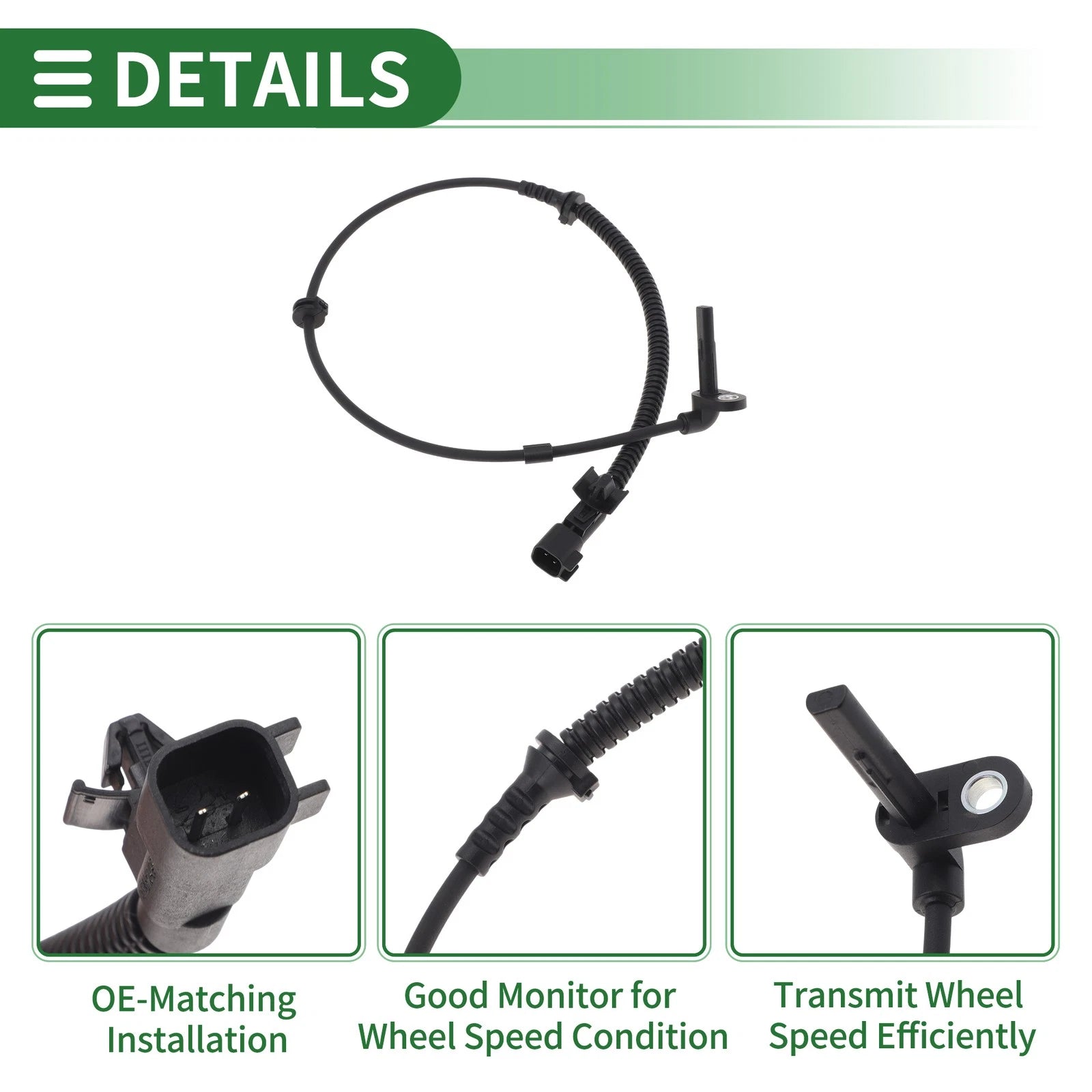 ABS Wheel Speed Sensor No. 94544451 for Chevrolet Sonic (2012–2020)