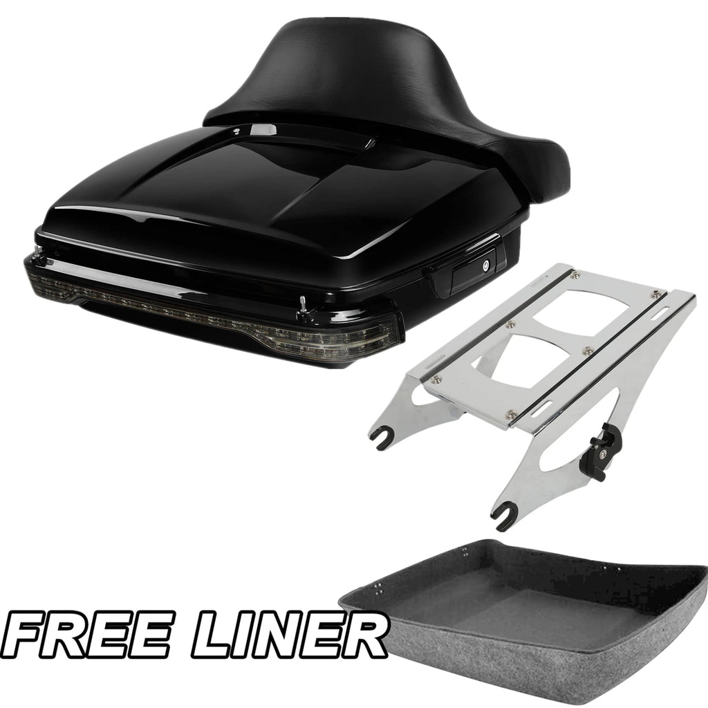 Chopped Trunk Pad Tail Light Mount for Harley Electra Street Glide (2014–Up)