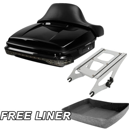 Chopped Trunk Pad Tail Light Mount for Harley Electra Street Glide (2014–Up)