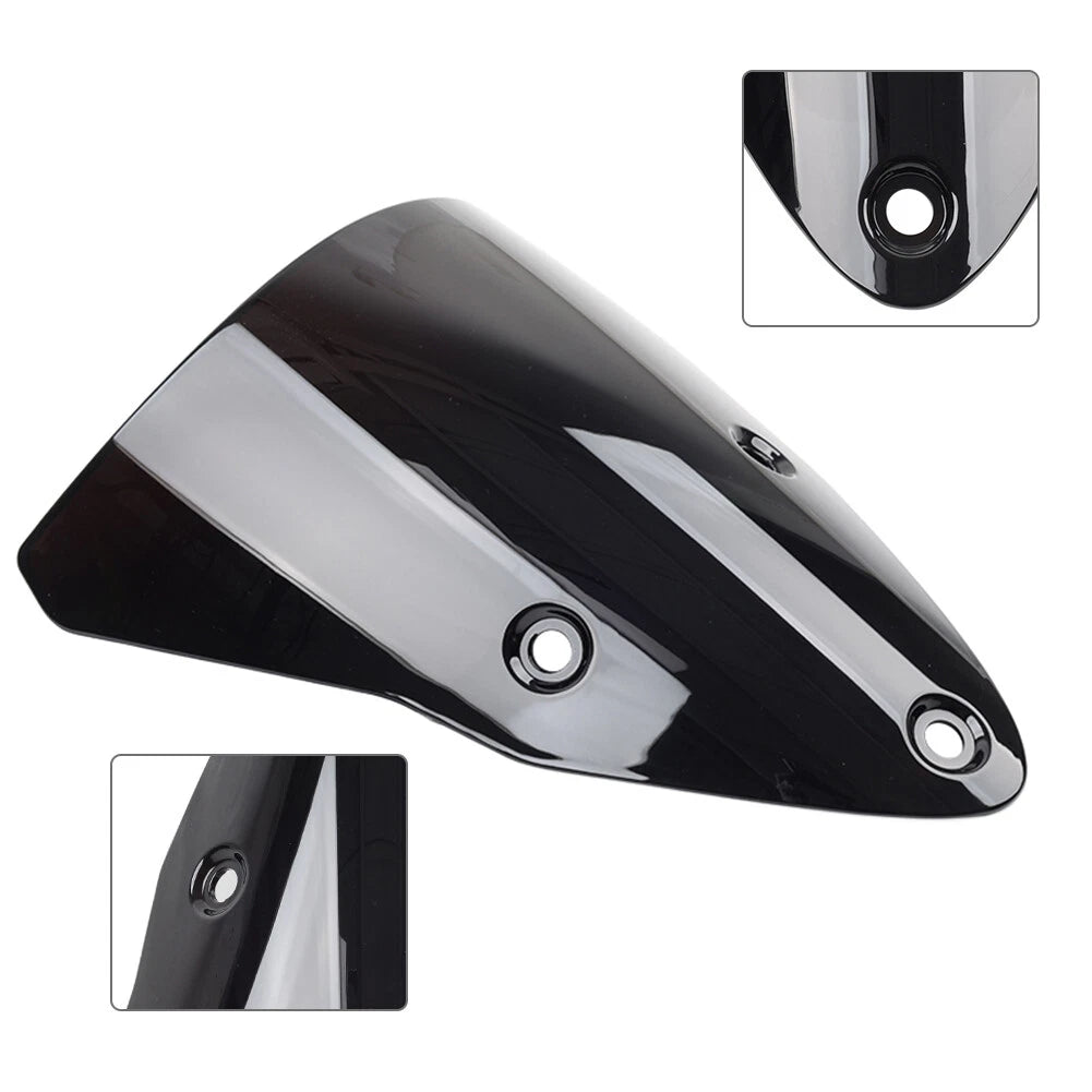 Black ABS Front Windscreen for Ducati 930 (2017–2020) 950 (2021–2024)