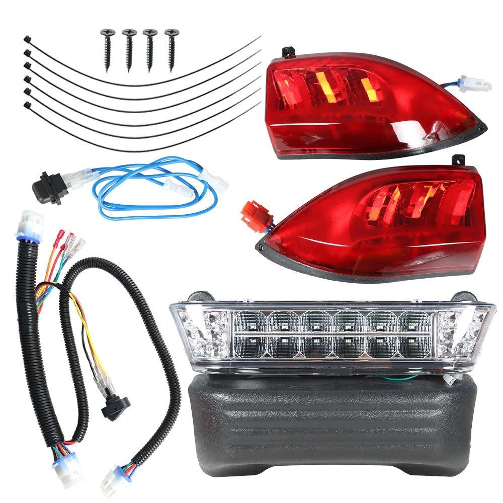 LED Headlight Tail Light Kit for Club Car Precedent (2004–2008)