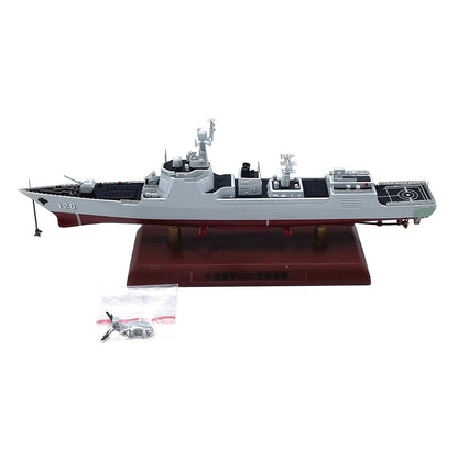 1/700 Scale China 052D Destroyer Model with Helicopter