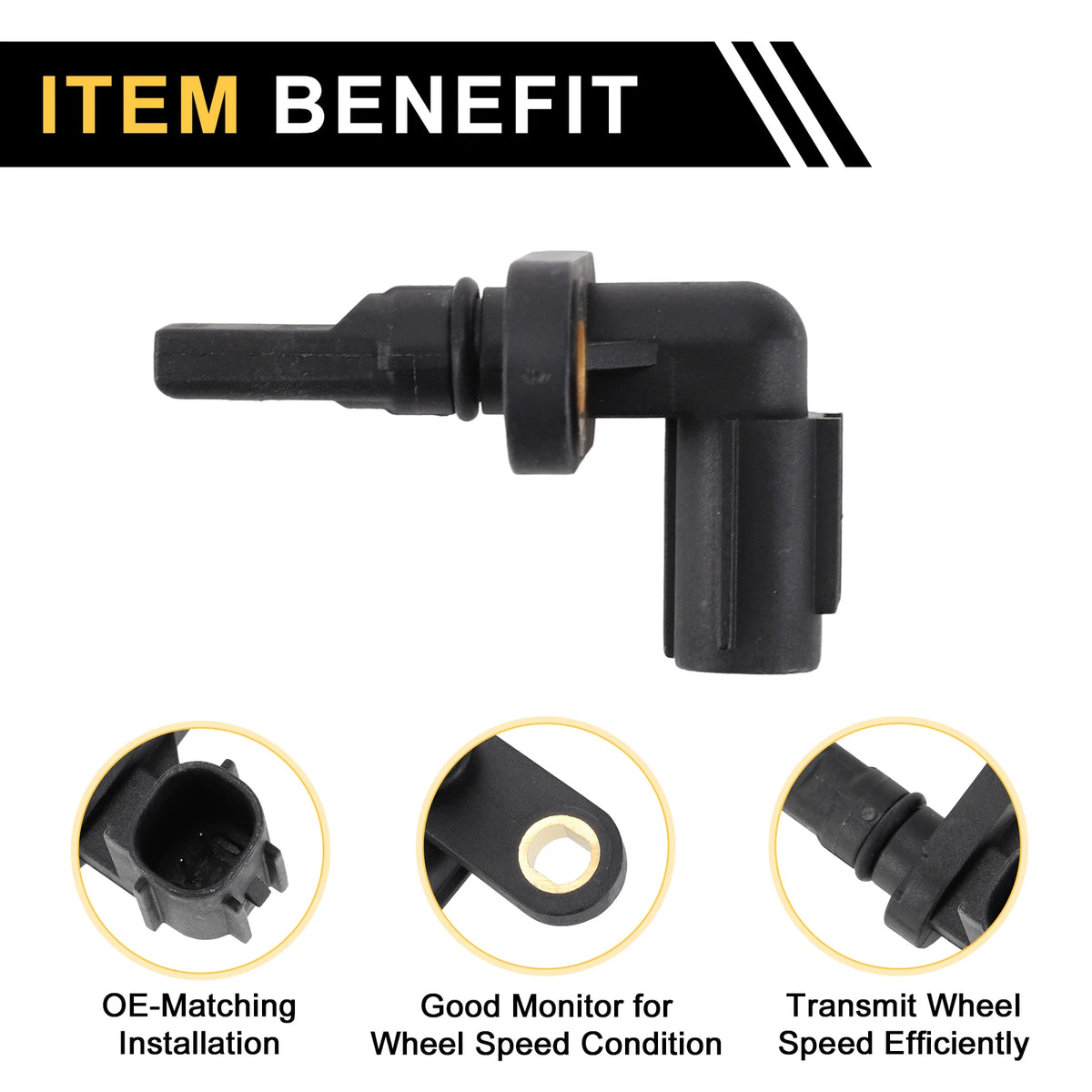 ABS Wheel Speed Sensor No. 895420C020 for Toyota Tundra (2000–2023)