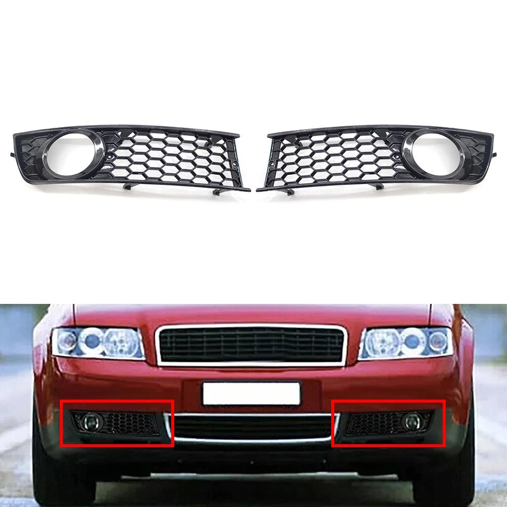 Fog Light Cover Grille for Audi A4 B6 (2001–2005)