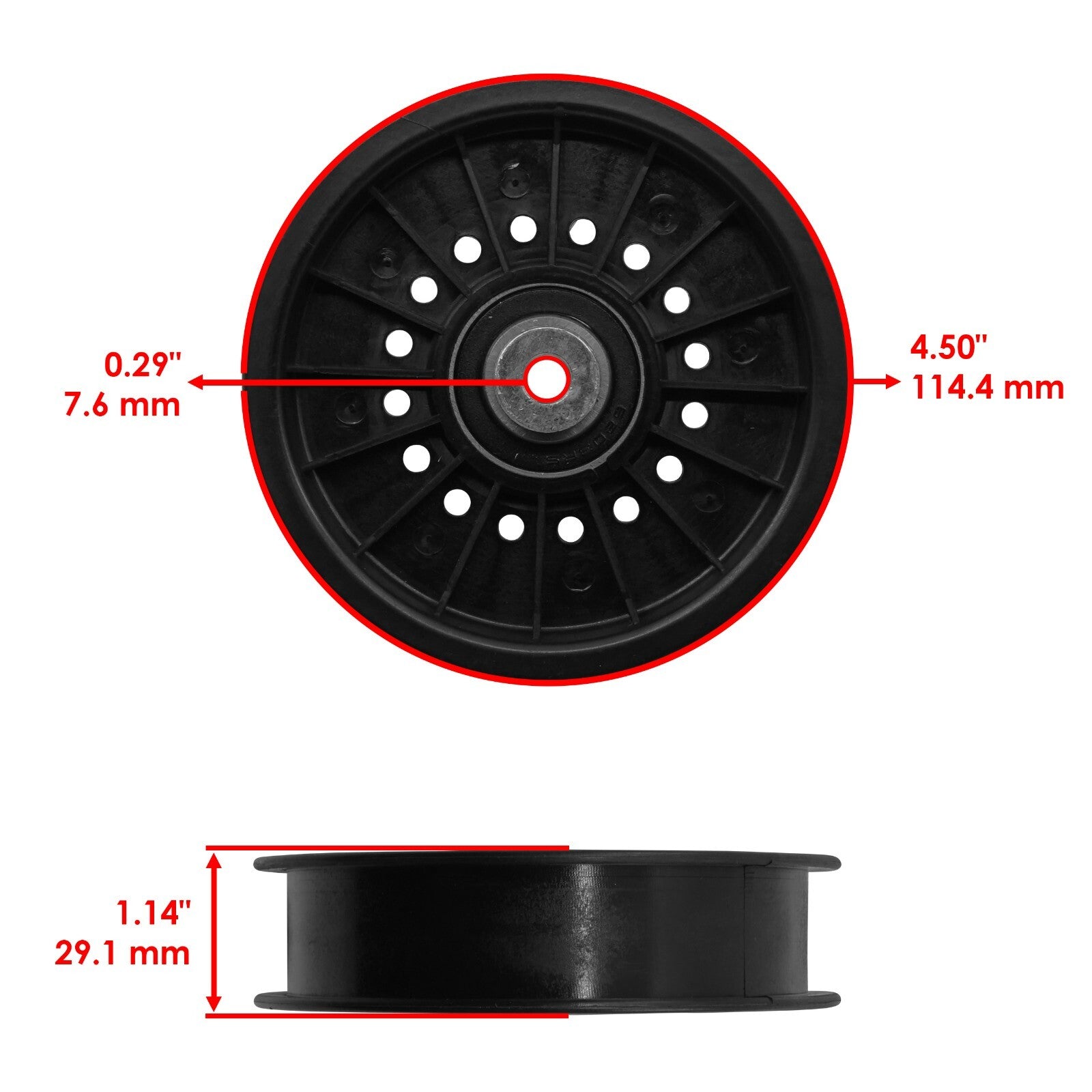 Belt Pulley Replacement for John Deere AM136441 (2005–2015)