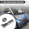 Brake and Accelerator Pedal Covers Front Set for Mercedes-Benz Smart Fortwo (2009–2014)