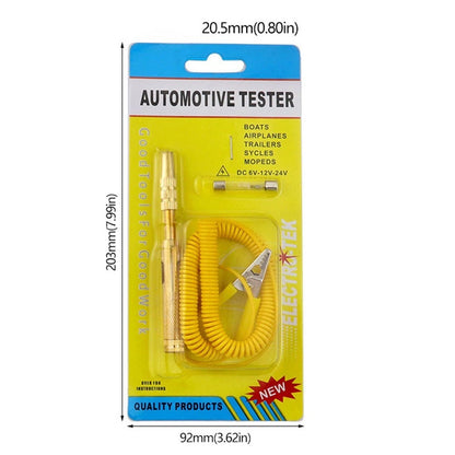 Voltage Tester for DIY Enthusiasts (6-24V)