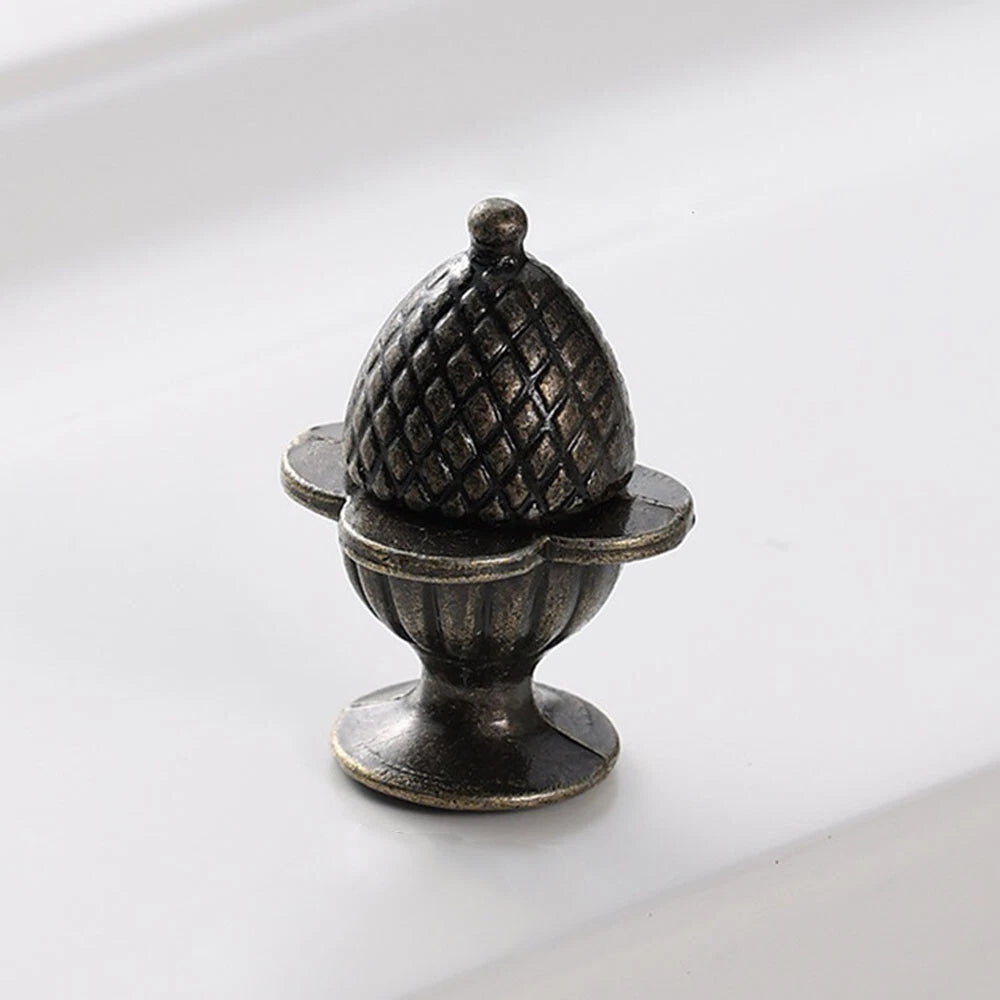 Set of 4 Vintage Strawberry Drawer Knob Pulls 30mm for Cabinet Jewelry Box