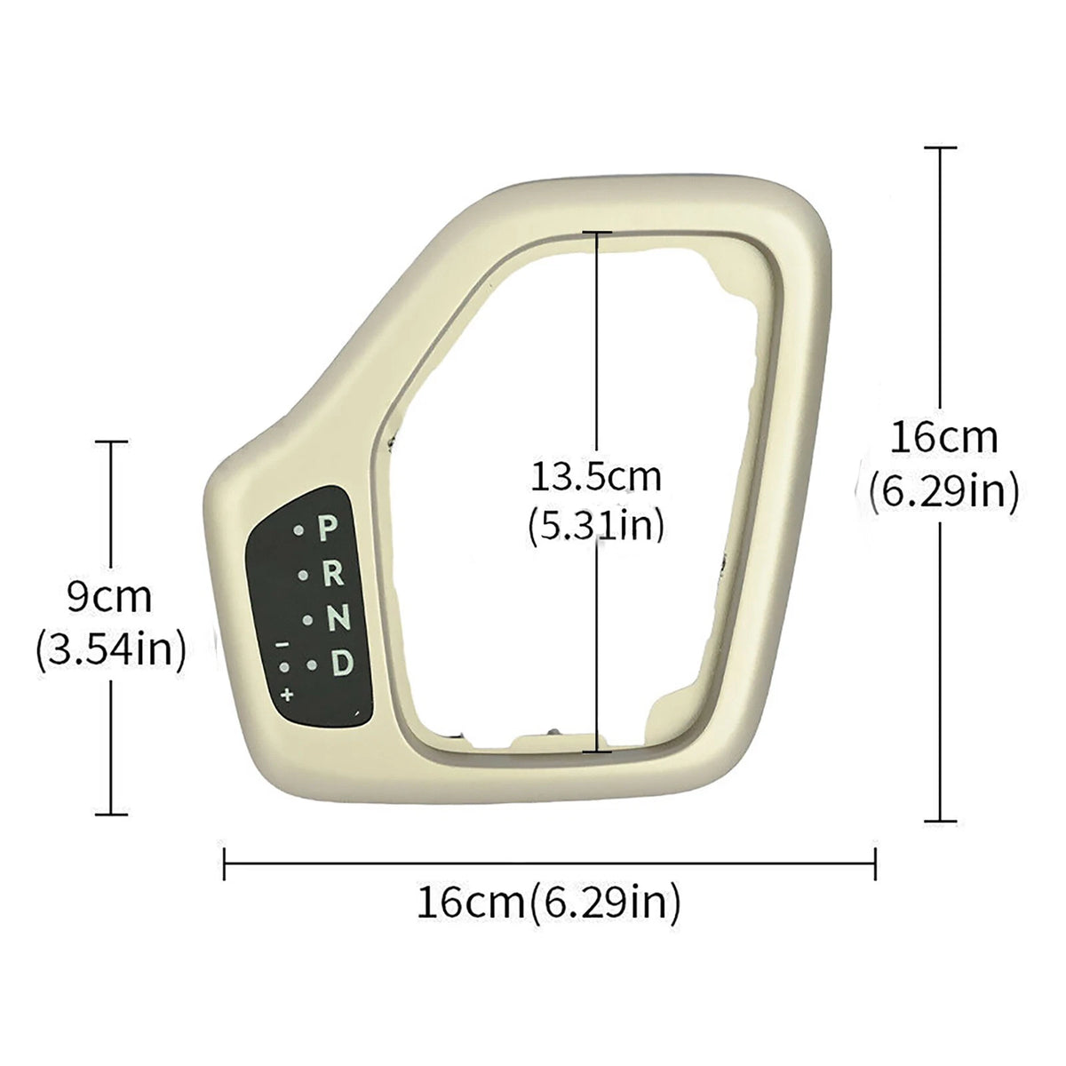 Transmission Center Shifter Bezel for Jeep Cherokee (2014–2018) Gold