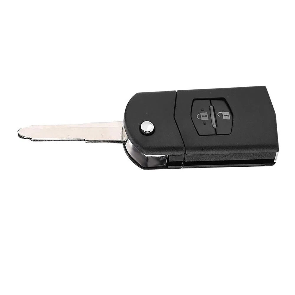 2-Button Remote Key Shell Case for Mazda 2 3 5 6 RX8 MX5 (2003–2020)