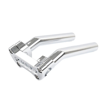 8.5" Pullback Handlebar Riser Top Clamp for Harley Dyna Sportster FXD Softail