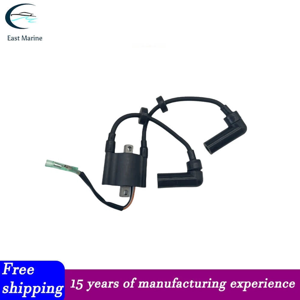 Ignition Coil Assy for Yamaha Outboard F 9.9 13.5 15 4-Stroke (1990–2023) 66M-85570-00