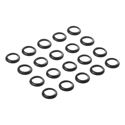 20pcs Elastic Winding Check Dress Ring Trim Adapter Tools for Fishing Rods