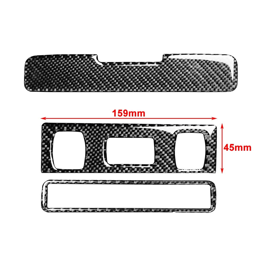 3pcs Hardtop Reading Light Panel Cover Kit for Audi TT 8N (2001–2006)