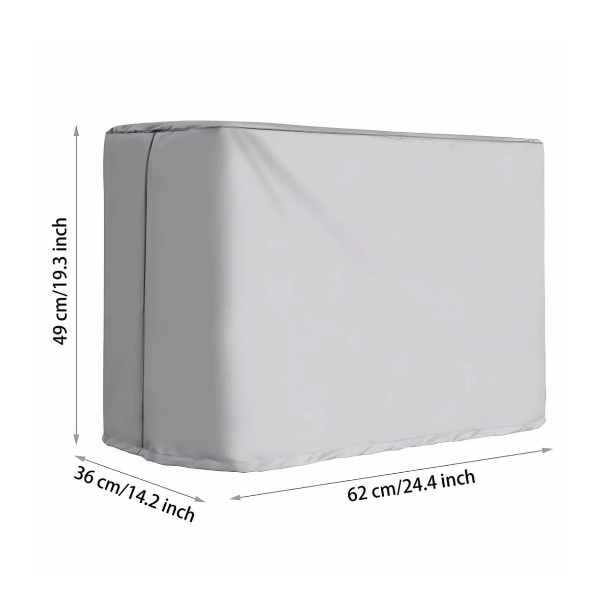 New Boat Outboard Motor Engine Storage waterproof Canva Cover Silver for 30-60HP