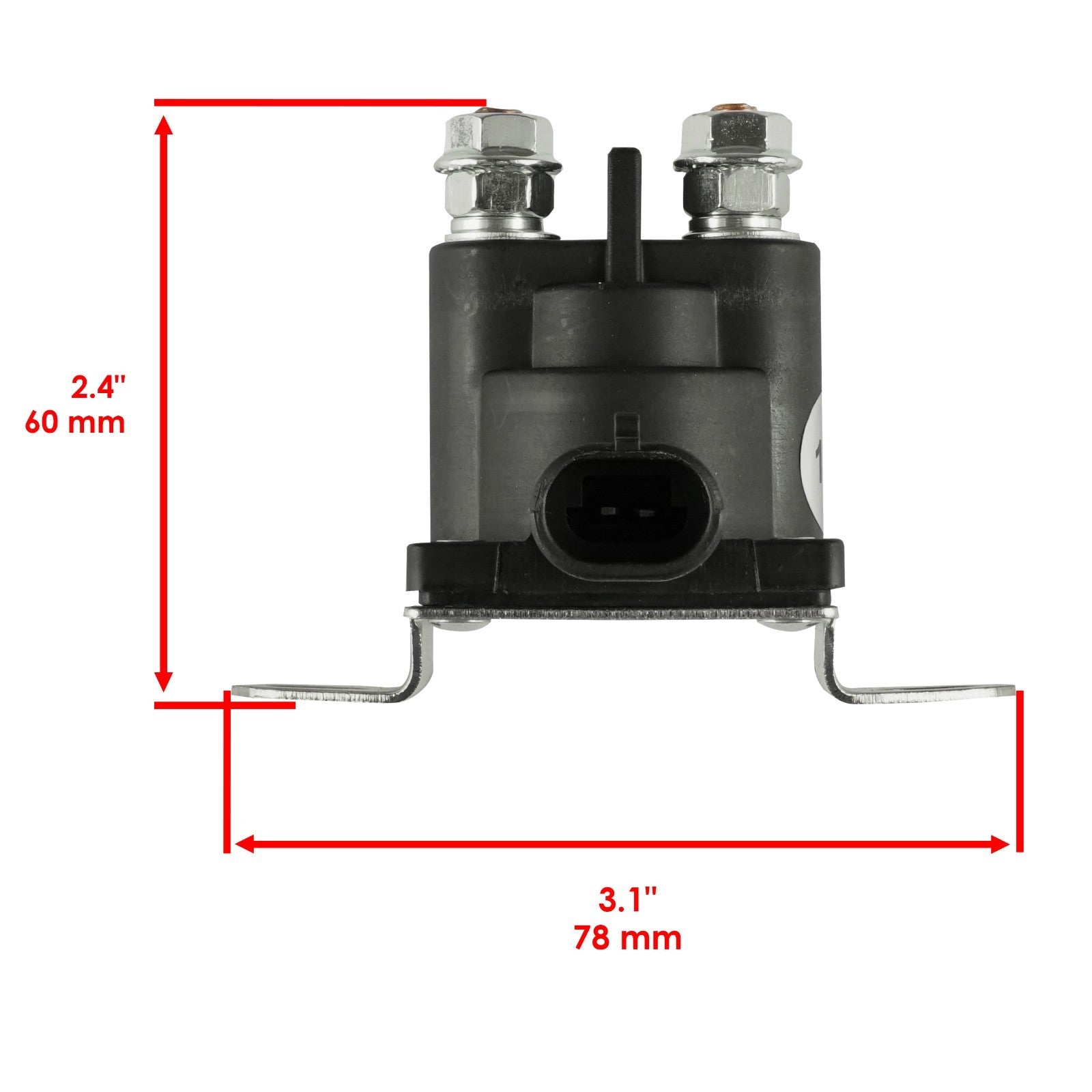 2x Starter Solenoid Relay Replacement for Ski-Doo Grand Touring 500 (1992–2009)