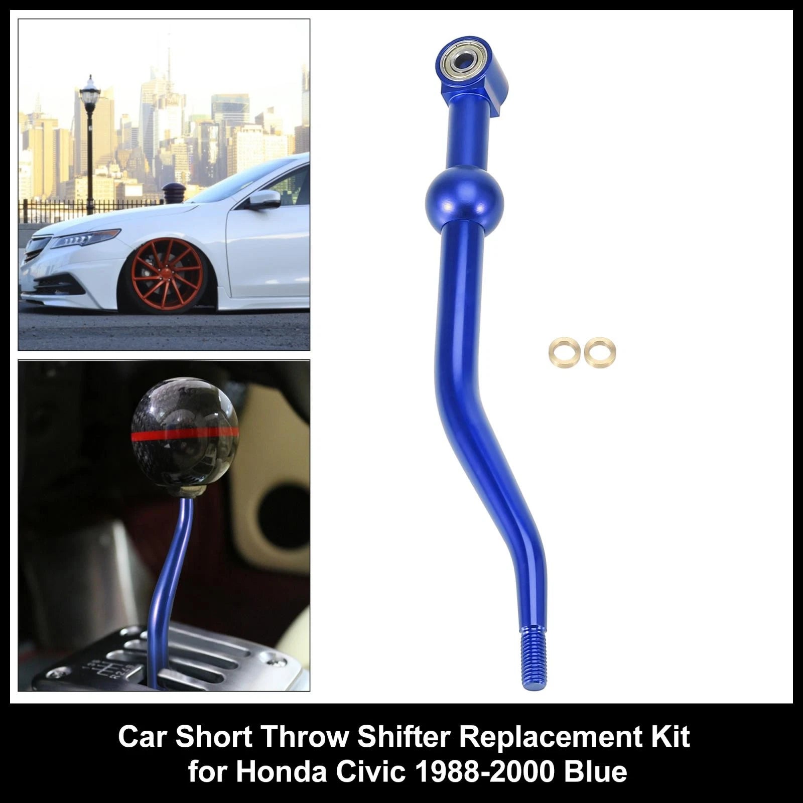 Short Throw Shifter Replacement Kit for Honda Civic CRX (1988–2000)