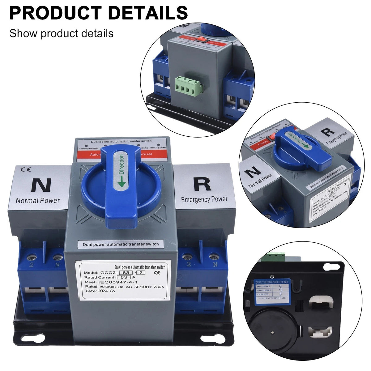 Power Switch for Elevators (Automatic)